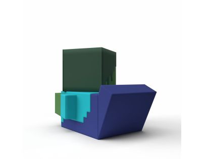 Numskull Tubbz kachnička Minecraft Zombie