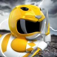 Tubbz kachnička Power Ranger Yellow Ranger 3