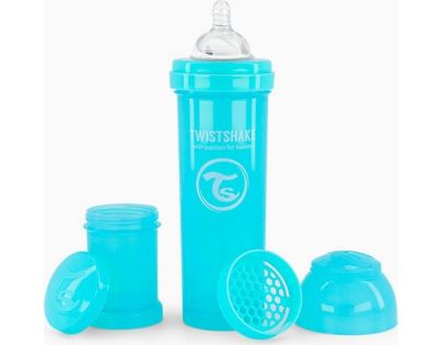Twistshake Kojenecká láhev Anti-Colic 330 ml pastelově modrá