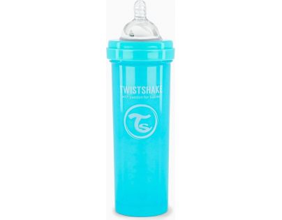 Twistshake Kojenecká láhev Anti-Colic 330 ml pastelově modrá