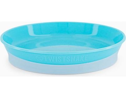 Twistshake Talíř pastelově modrý