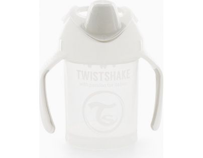 Twistshake Učící netekoucí hrnek 230 ml bílý
