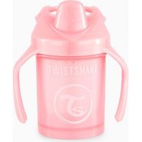 Twistshake Učící netekoucí hrnek 230 ml pastelově růžový 2
