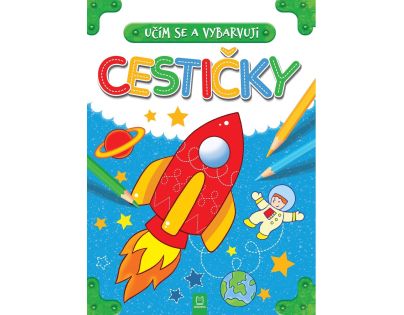 Učím se a vybarvuji. Cestičky