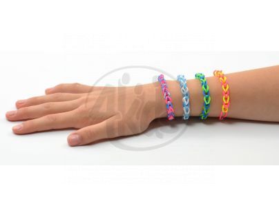 DIY-BANDS -  Udělej si svůj náramek - 620022 - gumičky - neonové barvy