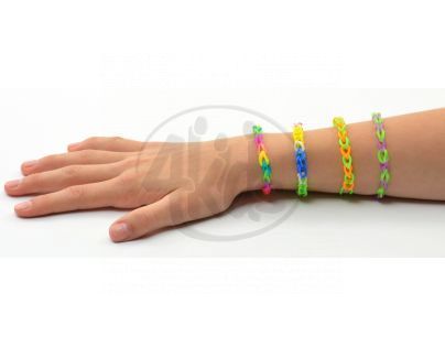 DIY-BANDS -  Udělej si svůj náramek - 620022 - gumičky - neonové barvy