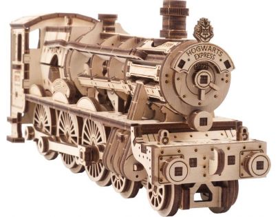 Ugears 3D dřevěné mechanické puzzle Harry Potter Bradavický expres