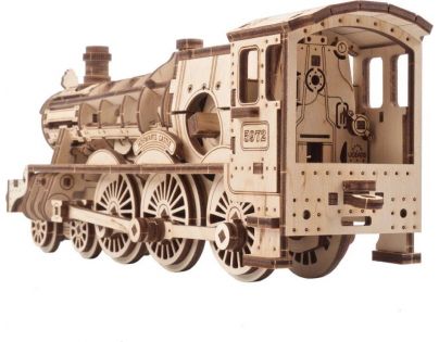 Ugears 3D dřevěné mechanické puzzle Harry Potter Bradavický expres