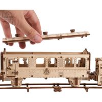 Ugears 3D dřevěné mechanické puzzle Harry Potter Bradavický expres 6