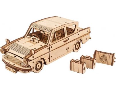 Ugears 3D dřevěné mechanické puzzle Harry Potter Létající Ford Anglia