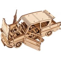 Ugears 3D dřevěné mechanické puzzle Harry Potter Létající Ford Anglia 5
