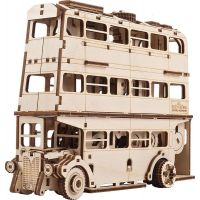 Ugears 3D dřevěné mechanické puzzle Harry Potter Rytířský autobus 2