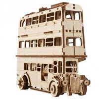 Ugears 3D dřevěné mechanické puzzle Harry Potter Rytířský autobus 3