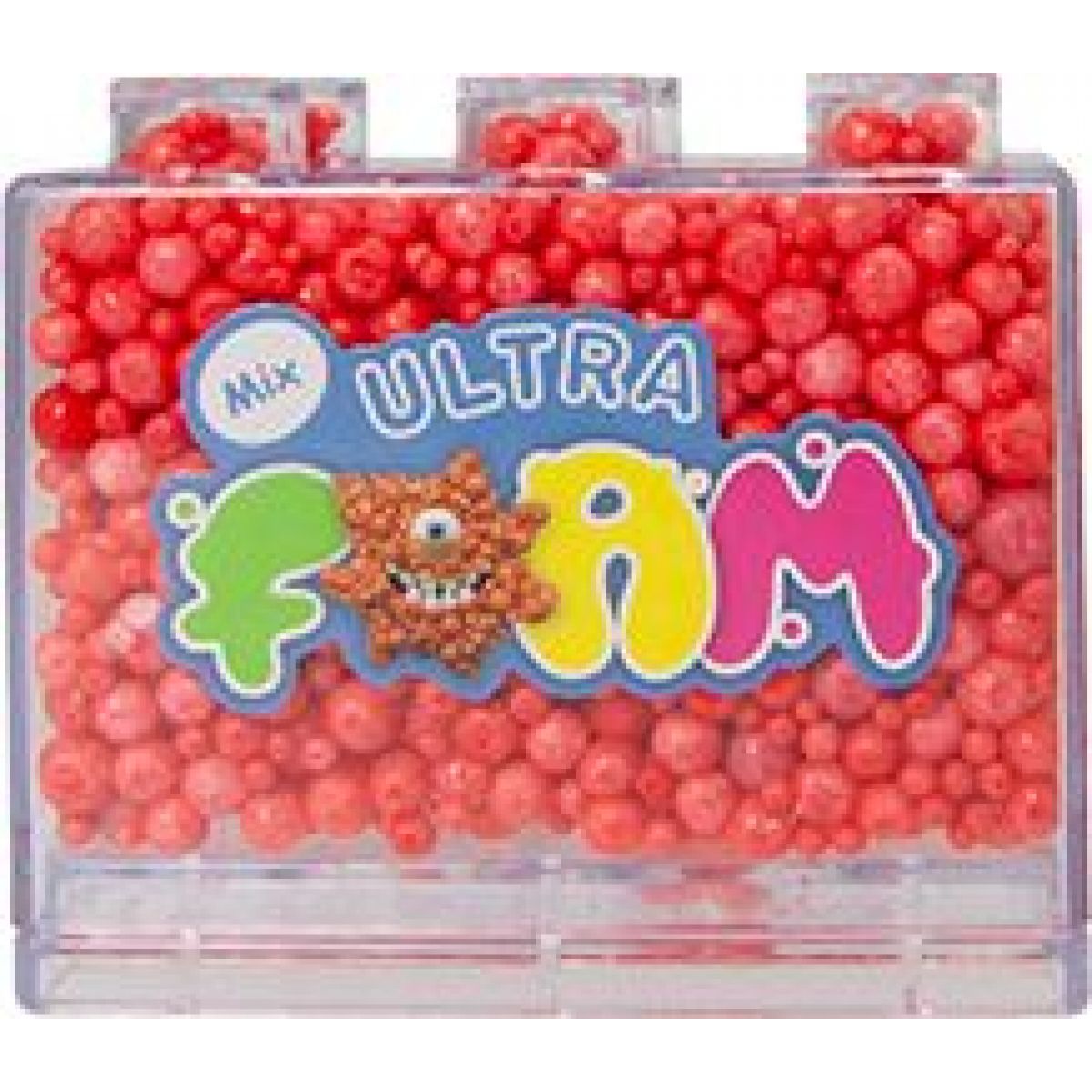 Ultra Foam mix 9 barev modelovací hmota červená