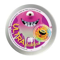 Ultra Plastelína 80 g UV růžová