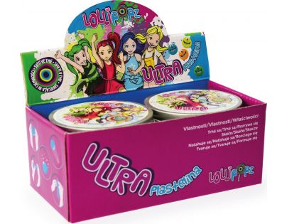 Ultra Plastelína Lollipopz Svítící ve tmě 50 g modrá