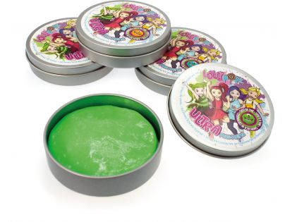 Ultra Plastelína Lollipopz Svítící ve tmě 50 g zelená