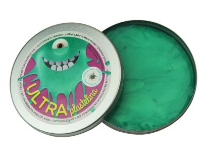 EP Line Ultra Plastelína Metalická 80 g - Pastelová zelená