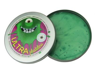 EP Line Ultra Plastelína Metalická 80 g - Zelená