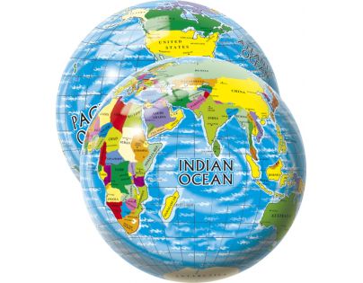 Unice Míč Mapa světa 23 cm