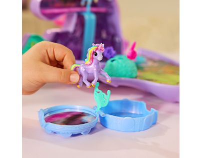 Unicorn academy česací hlava rozložitelná na hrací set