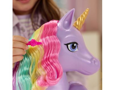 Unicorn academy česací hlava rozložitelná na hrací set