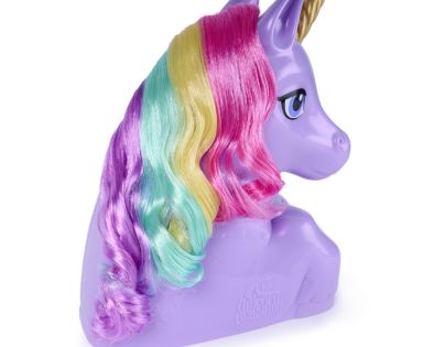 Unicorn academy česací hlava rozložitelná na hrací set
