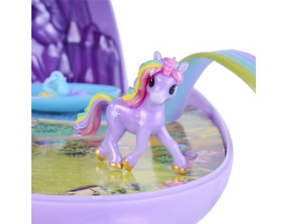 Unicorn academy česací hlava rozložitelná na hrací set