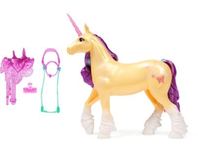 Unicorn Academy česací jednorožec 24 cm Leaf