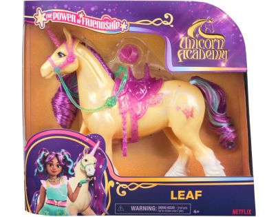 Unicorn Academy česací jednorožec 24 cm Leaf