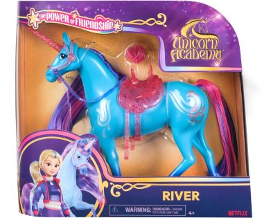 Unicorn Academy česací jednorožec 24 cm River - Poškozený obal