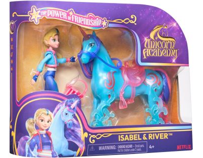 Unicorn Academy figurky Isabel a River 11 cm