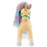 Unicorn Academy plyšový jednorožec Leaf 38 cm 2