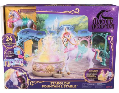 Unicorn Academy velká rozložitelná stáj se zvuky a s Wildstar - Poškozený obal