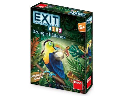 ÚNIKOVÁ HRA KIDS: DŽUNGLE HÁDANEK Párty hra