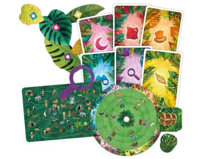 ÚNIKOVÁ HRA KIDS: DŽUNGLE HÁDANEK Párty hra