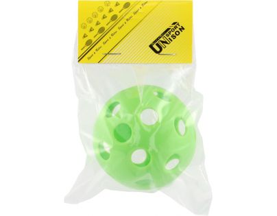 Unison Míček floorbalový průměr zelený