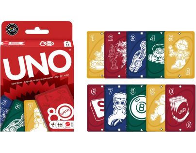 Uno 80. výročí Mattel Uno 80. výročí Mattel
