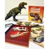 ÚŽASNÍ DINOSAUŘI - 3D MODEL - Zábavní encyklopedie, čti, uč se a skládej 2
