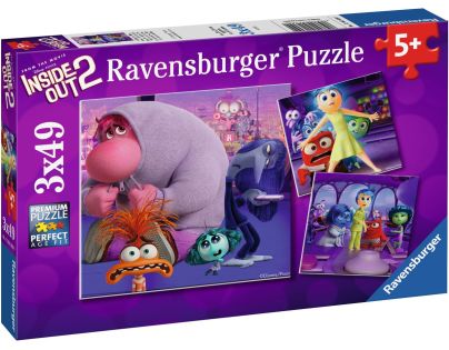Ravensburger V hlavě 2, 3x49 dílků