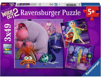 Ravensburger V hlavě 2, 3x49 dílků