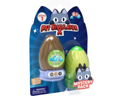 Vajíčka s figurkami Pet simulator 2 ks