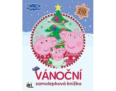 Vánoční samolepková knížka Prasátko Peppa Vánoční samolepková knížka Prasátko Peppa