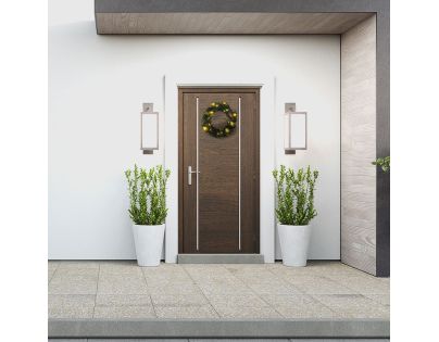 Solight Vánoční věnec průměru 15 LED 40 cm - Poškozený obal
