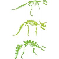 Vejce dinosaurus svítící skládačka zelené 2