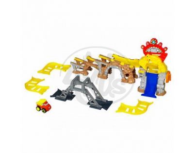 Velká překážková dráha s autíčkem na el. pohon Tonka