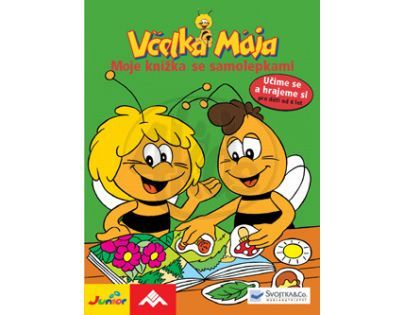 Včelka Mája - Moje knížka se samolepkami