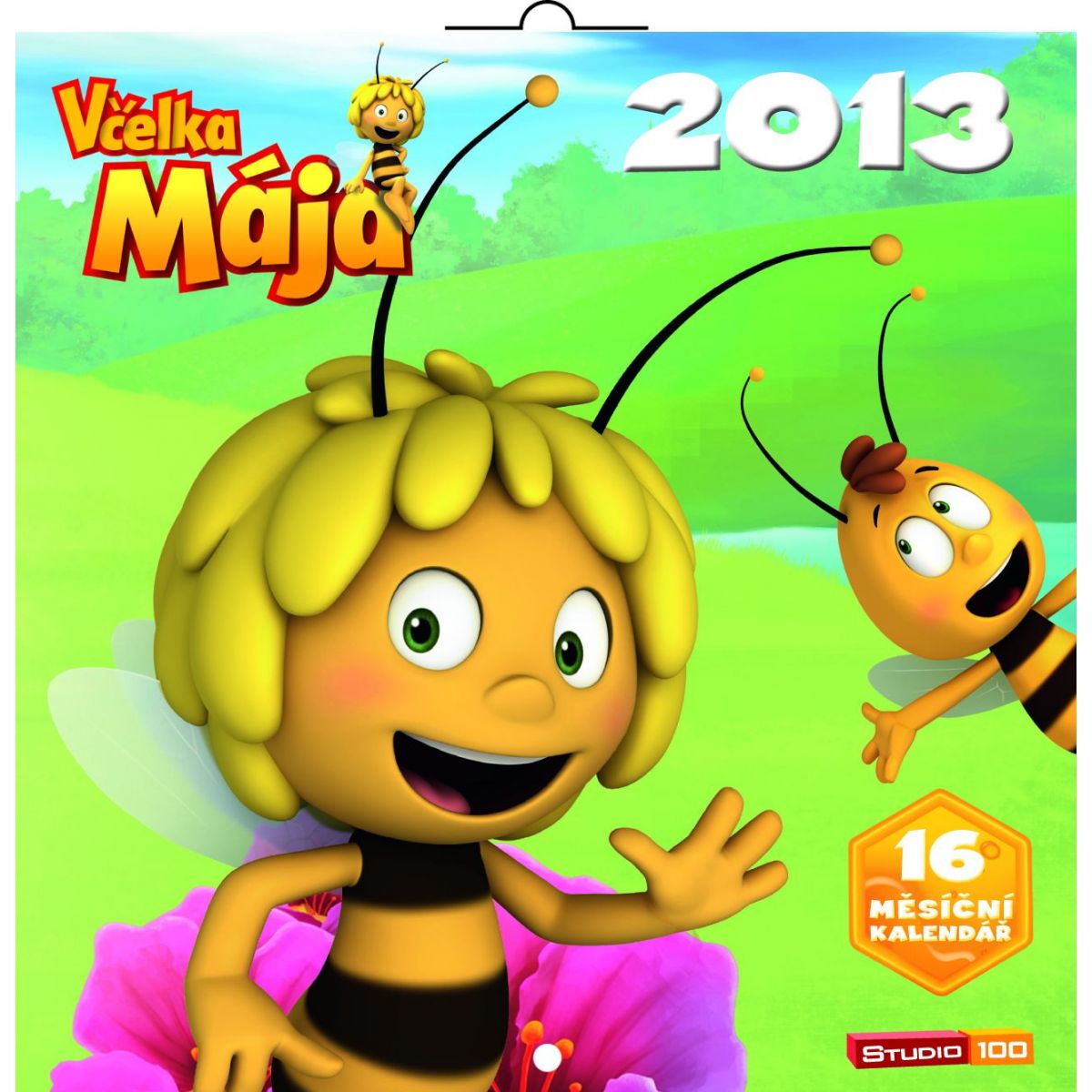 Včelka Mája, poznámkový kalendář 2013, 30 x 60 cm