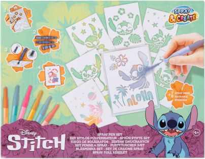 Velká sada malování s foukacími fixami Stitch