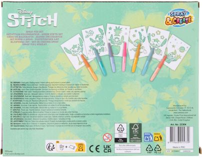 Velká sada malování s foukacími fixami Stitch